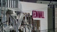 Source-feed image associated with Two workers killed in blast after re-entering quake-hit Japan mall on boss' order