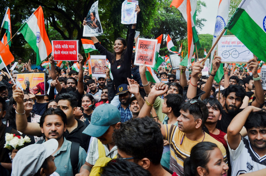 Source-feed image associated with India's youth-led 'cockroach' protests expose cracks in Modi's government