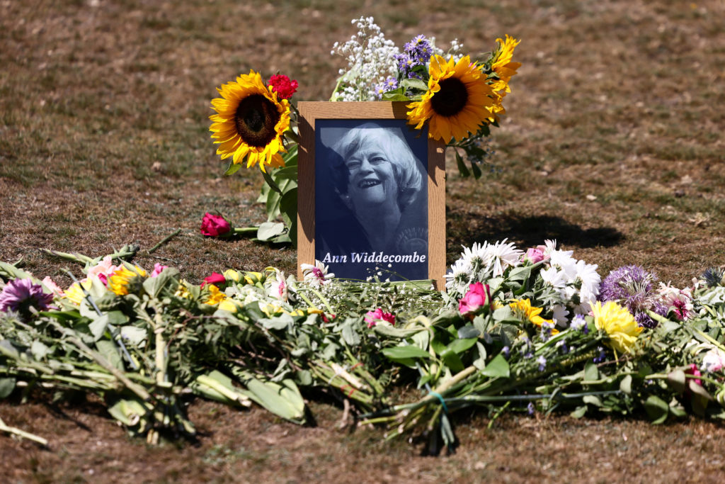 Source-feed image associated with UK police make new arrest over killing of former politician Ann Widdecombe