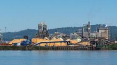 Source-feed image associated with Multiple people killed and others missing after chemical explosion at US paper mill