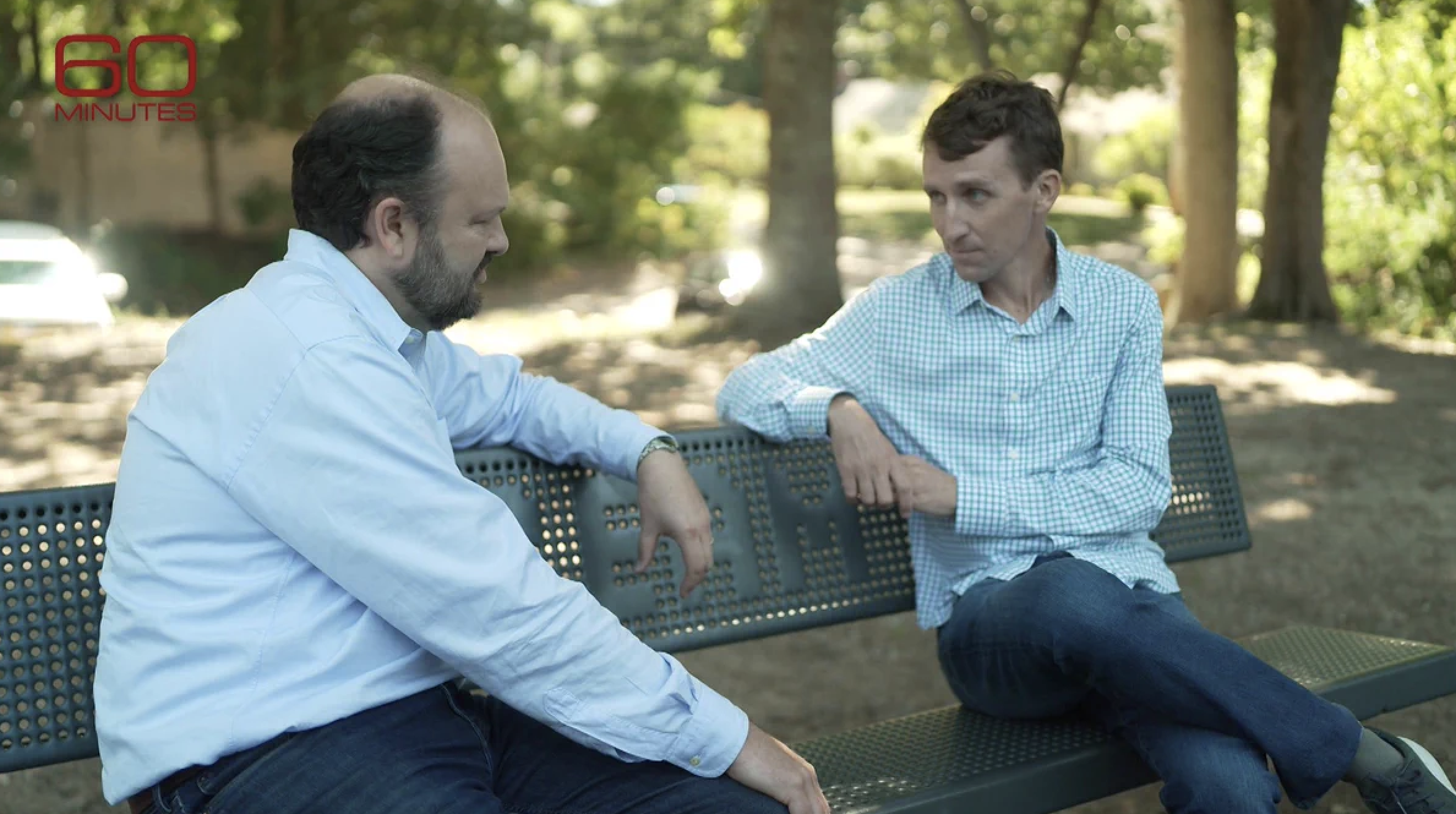 Image from linked report: How to Watch Patrick Clancy’s ’60 Minutes’ Interview Online