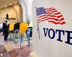 Source-feed image associated with US primary voters choose midterm candidates as Democrats look to flip key seats