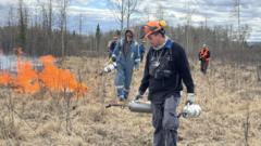 Source-feed image associated with 'Not afraid to stay': The Canadians who want to change how wildfires are fought
