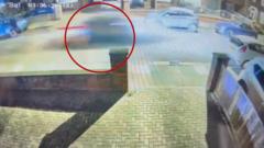 Source-feed image associated with Video appears to show police chase minutes before fatal A66 crash