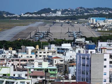 Image from linked report: US Marine arrested on suspicion of murder after 'brutal and heinous' death in Japan