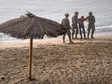 Source-feed image associated with Death toll in Spain-Morocco border crisis in Ceuta reaches 67 as tens of thousands cross back