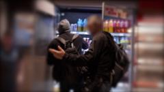 Source-feed image associated with Watch: BBC crew catch thieves in act while filming shoplifting report