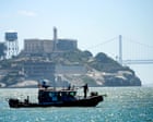 Source-feed image associated with San Francisco police find wreckage of boat that sank as body identified