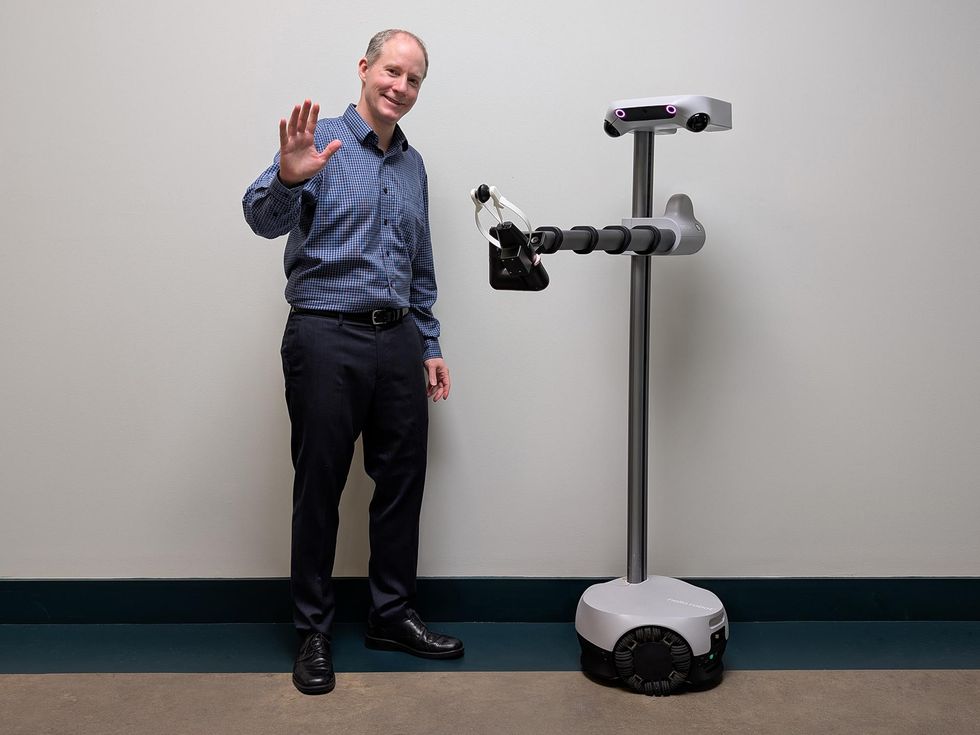 Image from linked report: A Day in the Life of a Roboticist: Charlie Kemp