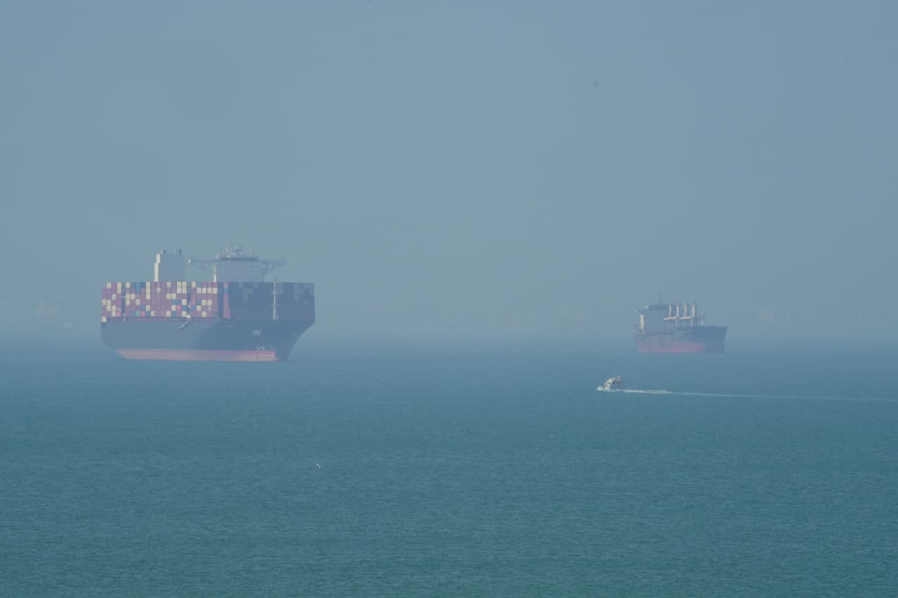 Source-feed image associated with Oil may move through the Strait of Hormuz first, leaving fertilizer supplies stranded