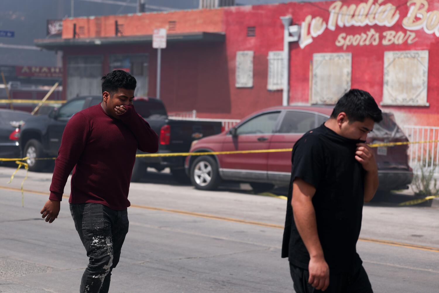 Source-feed image associated with Health concerns mount as Boyle Heights warehouse fire stretches into a week
