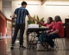 Source-feed image associated with Midterm primaries 2026 live: results and reaction as six states including California and Iowa cast ballots