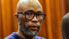 Source-feed image associated with Key figure in South Africa police corruption scandal pleads guilty