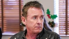Image from linked report: Shane Richie banned from driving after speeding