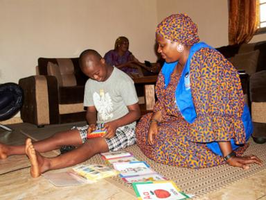 Source-feed image associated with Autism remains widely misunderstood in parts of Africa. A mother in Guinea fights for her child