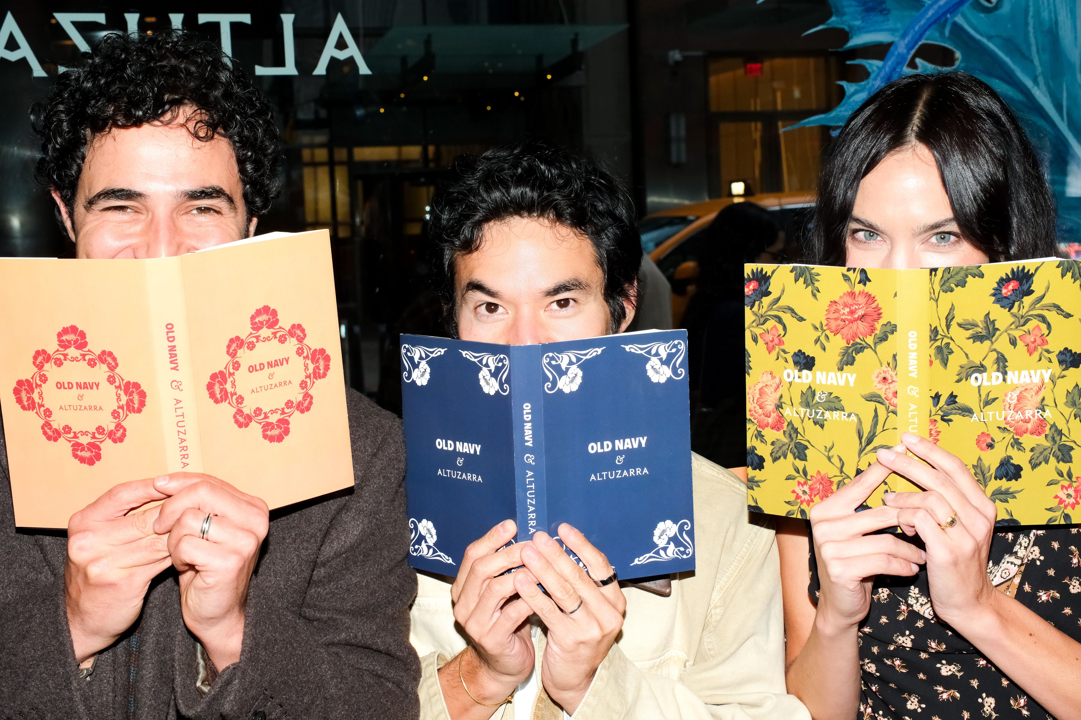 Image from linked report: To Celebrate Their Collaboration, Old Navy x Altuzarra Brought Literary Romance to Life at McNally Jackson