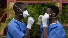 Source-feed image associated with Why Uganda is winning the battle against Ebola as virus spreads in DR Congo