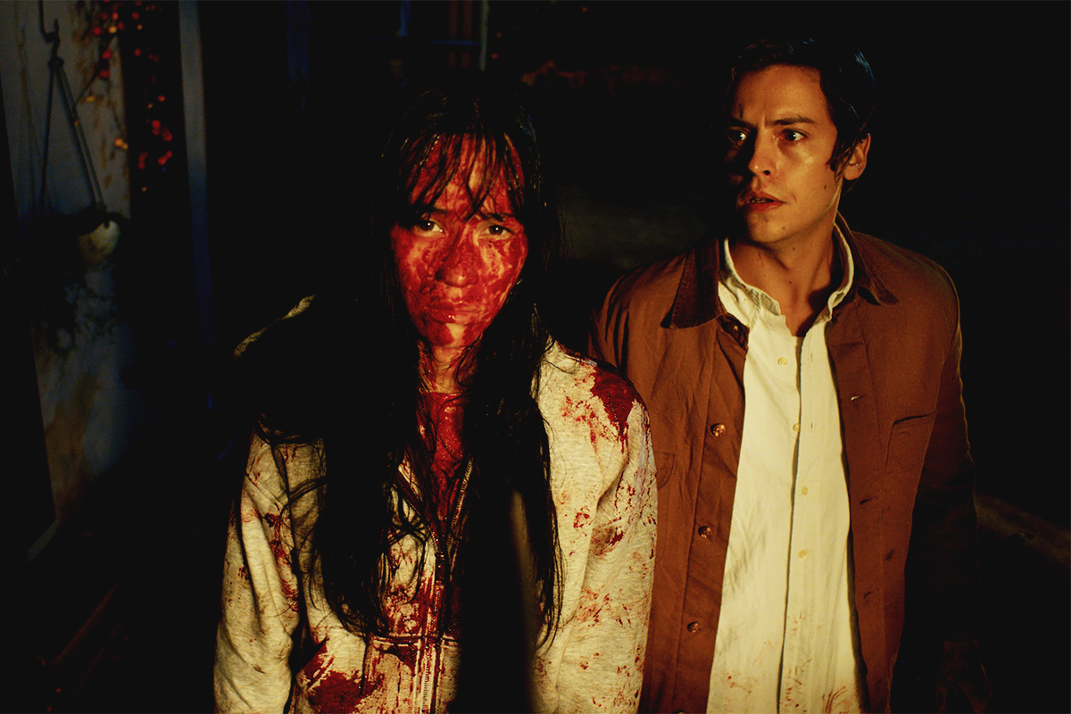 Image from linked report: ‘Vintage Violence’ Review: Cole Sprouse Heads Up a Hyper-Online Gonzo Freakout in Japan