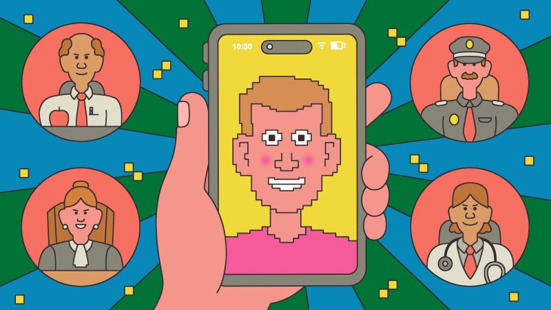 Source-feed image associated with AI may respond differently to bosses and subordinates