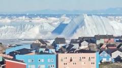 Source-feed image associated with Watch: Giant iceberg turns over near Greenland's coast