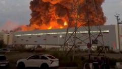 Source-feed image associated with Russia's businesses under strain from Ukraine's attacks on Wildberries