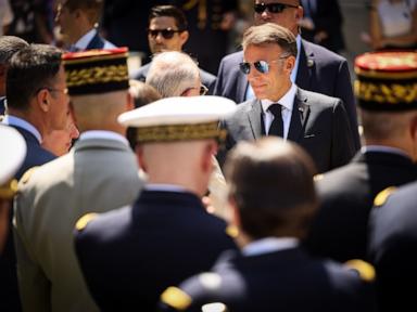 Source-feed image associated with European troops join Paris Bastille Day parade in show of unity for Ukraine