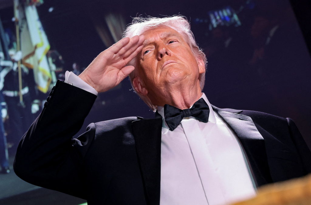Source-feed image associated with WATCH: Trump speaks at White House Correspondents' Dinner after attack disrupted April event