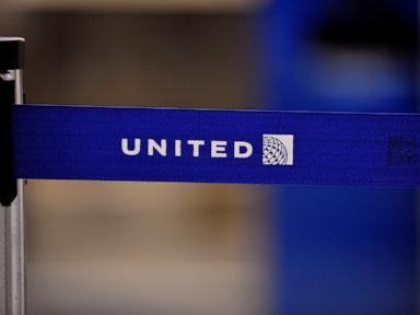 Source-feed image associated with United Airlines flight bound for Minneapolis diverted because of unruly passenger