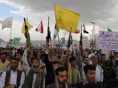 Source-feed image associated with Iran is forging a new ring of proxies to threaten US allies in the Gulf, officials say