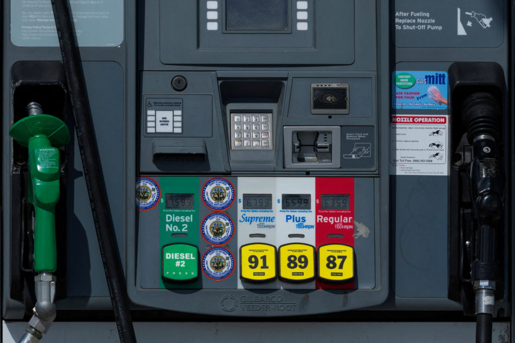 Source-feed image associated with U.S. diesel prices hit a record high, pushing up transportation costs for a long list of goods