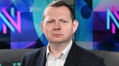 Source-feed image associated with BBC presenter apologises for misquoting Nigel Farage