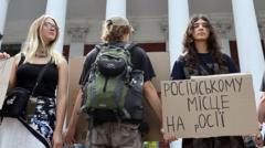 Source-feed image associated with Majority Russian-speaking city in Ukraine considers language ban in the arts