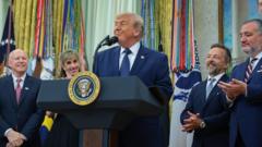 Source-feed image associated with 'That wasn't a foul' - Trump on Fifa overturning red card ban