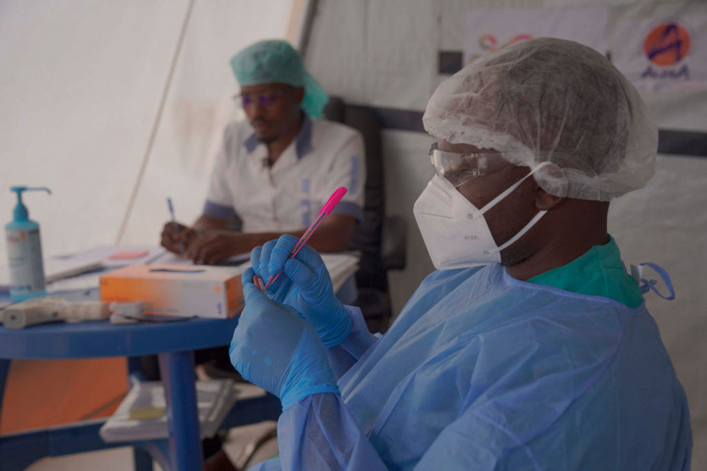 Image from linked report: Inside the study for a remedy to fight Congo's deadliest Ebola outbreak