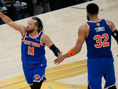Source-feed image associated with WATCH: NY Knicks are 'playing like a veteran team': Analyst