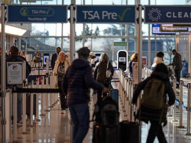 Source-feed image associated with TSA brings back gate access for some people without plane tickets 25 years after 9/11