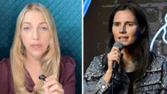 Source-feed image associated with Why is Amanda Knox's upcoming Edinburgh Fringe comedy show causing controversy?