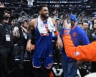 Source-feed image associated with NBA finals: Knicks within two wins of elusive title after holding off Spurs in Game 2