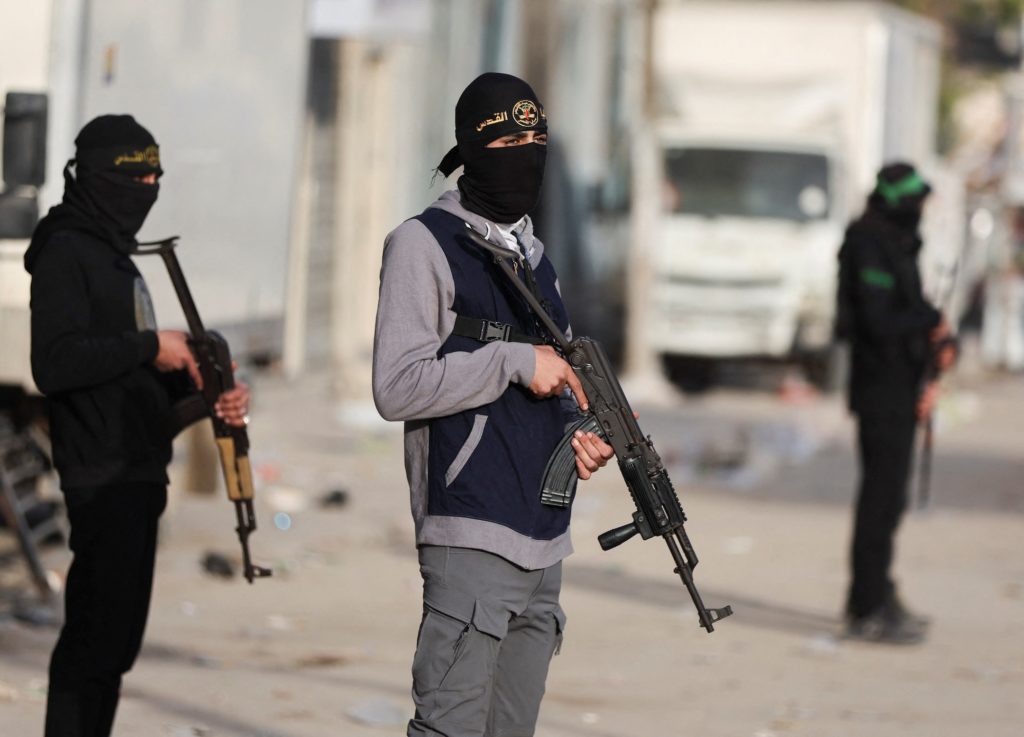 Source-feed image associated with What's in the proposed deal to disarm Hamas and withdraw Israeli forces from Gaza