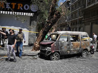 Source-feed image associated with Syria says it arrested IS-linked suspects behind the Damascus bombings