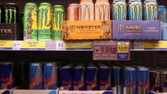 Source-feed image associated with Energy drinks to be banned for under-16s in England from April