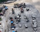 Source-feed image associated with Race to get aid into Nepal and Tibet amid warnings flood lake could burst