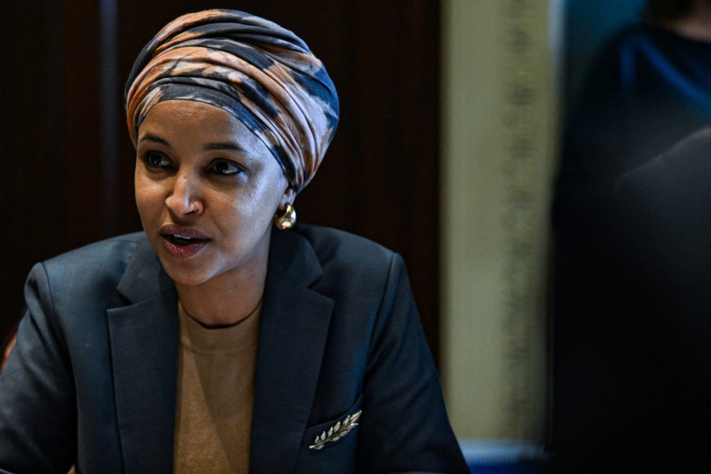 Source-feed image associated with Man who sprayed Rep. Ilhan Omar with vinegar sentenced to 14 months in prison