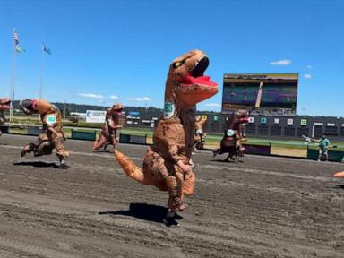 Source-feed image associated with WATCH: T-Rex World Championship Races roar into Washington