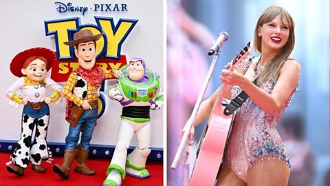 Source-feed image associated with Taylor Swift and Toy Story 5 collab confirmed: How the internet solved the clues