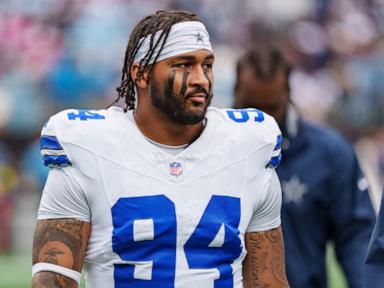 Source-feed image associated with Former Dallas Cowboys defensive end Kneeland had early stage CTE at time of death