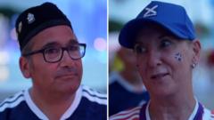 Source-feed image associated with 'Typical Scotland': Tartan Army give their verdict on Miami match against Brazil