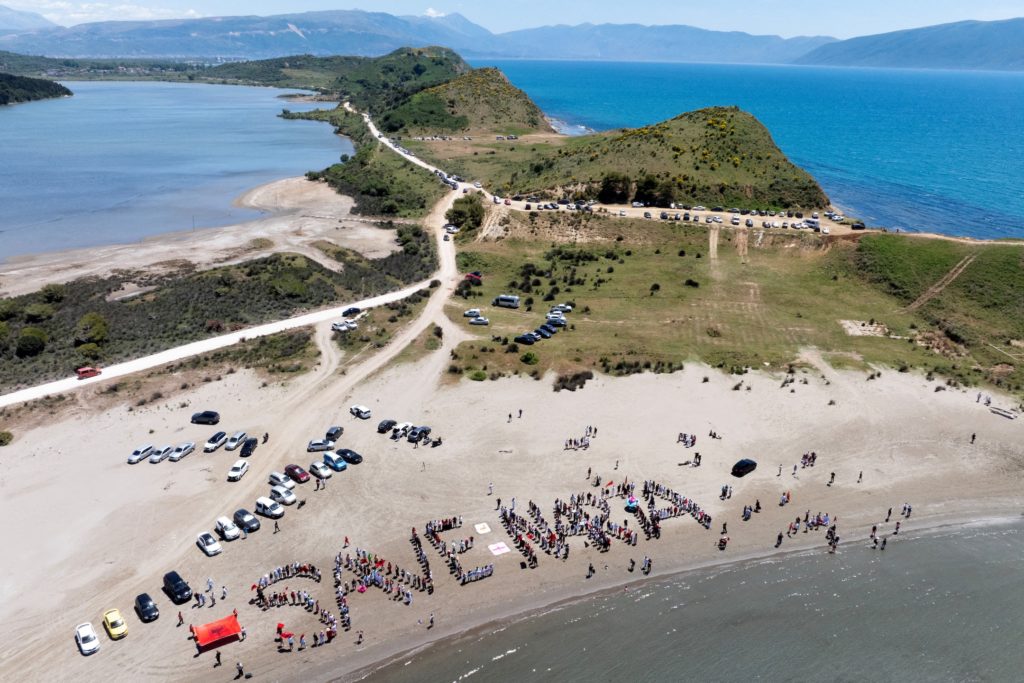Source-feed image associated with A look at the Albanian island where a Kushner-Trump resort plan has sparked protests