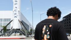 Source-feed image associated with Musk's SpaceX share sale: Four things you need to know