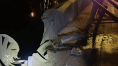 Image from linked report: Intensified Russian strikes are tearing Kyiv apart, warns mayor